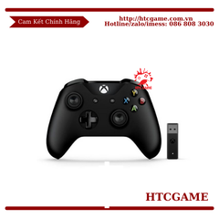 Tay cầm chơi game Xbox One S + Wireless Adapter + Dây cable kết nối cho Windows.
