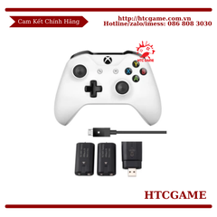 Tay cầm Xbox one S + Cáp USB Micro + bộ 2 Pin sạc