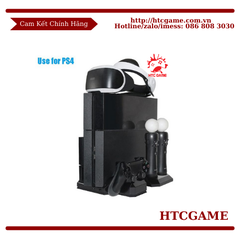 Chân đế dựng PS4 Slim Pro + Sạc + Giá để pk đa năng cho Kính VR TP4-888