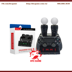 Dock sạc dành cho tay cầm PS4 Dualshock 4/ PS Move