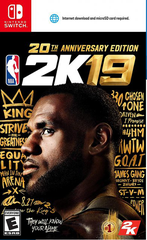 NBA 2K19 20TH ANNIVERSARY EDITION - Nintendo Switch