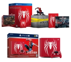 Bundle Bộ máy chơi game PS4 PRO Spider-Man Limited & Bộ tượng Collector's  Edition