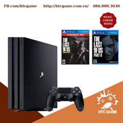 PS4 PRO 4K 1TB CUH 7218B kèm 2 game: The Last Of Us 1+2