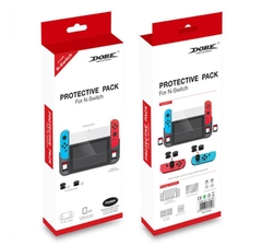 Bộ bảo vệ 3 in 1 Ốp lưng + Dán Kính + 4 Thumgrip Cover Protective Pack cho NS TNS-1899