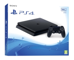 Máy PS4 Slim 500GB/Đen TẶNG 02 đĩa game tự chọn