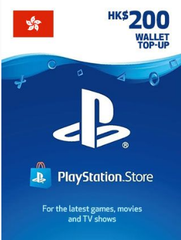 PSN Gift Card 200$ HK PlayStation Network 200 HKD - PSN HONG KONG