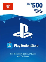 PSN Gift Card 500$ HK PlayStation Network 500 HKD - PSN HONG KONG