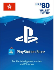 PSN Gift Card 80$ HK PlayStation Network 80 HKD - PSN HONG KONG