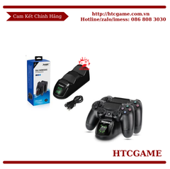 Đế sạc 2 tay cầm PS4 Dual Charging Dock ( Có đèn báo )