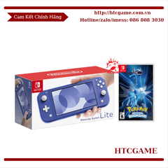 Máy Nintendo Switch Lite Cool Blue + Game Pokemon Brilliant Diamond