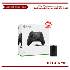 Tay cầm chơi game Xbox series X/S + Cáp + Pin sạc