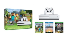 Máy chơi game XBOX ONE S 4K 500GB Minecraft Collection Bundle