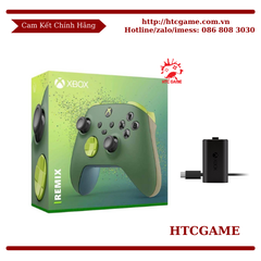 Tay cầm chơi game Xbox series X/S Remix + Pin sạc + Cáp