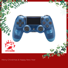 Tay chơi game DualShock 4/Xanh Trong Suốt Crystal Blue CUH - ZCT2G 19