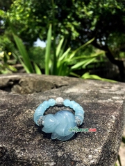 Vòng Tay Hồ Ly Aquamarin
