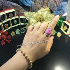 NHẪN HỒ LY ĐÁ RUBY