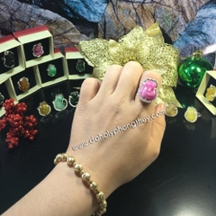 NHẪN HỒ LY ĐÁ RUBY