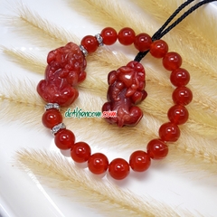 VÒNG TAY TỲ HƯU ĐỎ