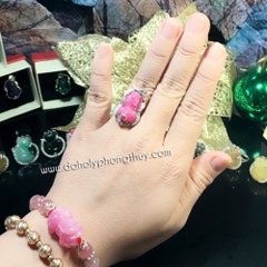 NHẪN TỲ HƯU ĐÁ RUBY