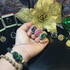 NHẪN TỲ HƯU THẠCH ANH TÍM