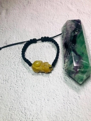 Tỳ Hưu Thạch Anh Tóc Vàng