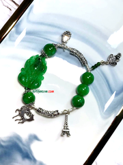 Vòng Tay Hồ Tiên Chúa Cẩm Thạch Sơn Thủy