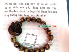 Vòng Tay Hồ Ly Đá Mắt Hổ