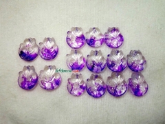 Mặt Hồ Ly Huyết Rồng Tím