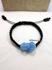 Vòng Tay Tỳ Hưu Aquamarin