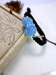 Vòng Tay Tỳ Hưu Aquamarin