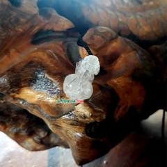 Mặt Tỳ Hưu Thạch Anh Trắng
