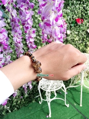 Vòng Tay Tỳ Hưu Đá Mắt Hổ