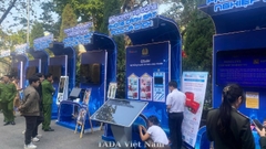 TADA Việt Nam Cung Cấp Tivi & Màn Hình Cảm Ứng Chân Quỳ Tại Sự Kiện Của Công An Thành Phố 2025
