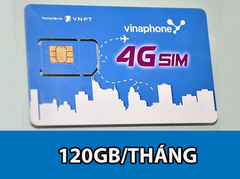 Sim 4G Vinaphone EZcom200 tặng 4GB/Ngày, 120GB/tháng tốc độ cao