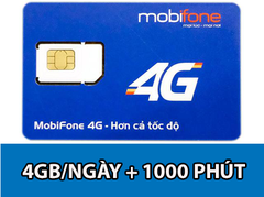 Sim 4G Mobifone C90N tặng 4GB/Ngày và 1000 phút nội mạng