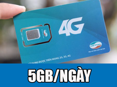 Sim 4G Viettel tặng 5GB/ngày, 150GB/tháng