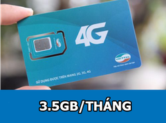 Sim 4G Viettel D50 tặng 3.5GB/tháng