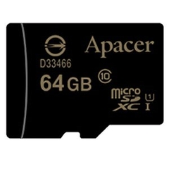 Thẻ nhớ Micro UHS1 64GB Apacer Class 10 (Loại không bao thẻ) - Hàng chính hãng