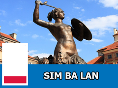 Mua Sim 3G/4G du lịch Ba Lan  - Nhận Tại Việt Nam