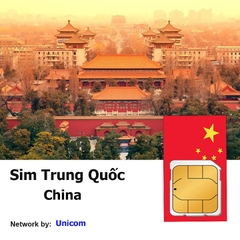 Sim và eSIM du lịch Trung Quốc China Unicom 5GB/7 ngày - Nhận Tại Việt Nam