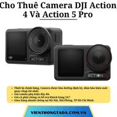 Cho Thuê Camera Hành Động DJI Action 4 Và Action 5 Pro Adventure Combo Tại Hà Nội, Hải Phòng, TP Hồ Chí Minh- Cho thuê hàng chính hãng với giá rẻ