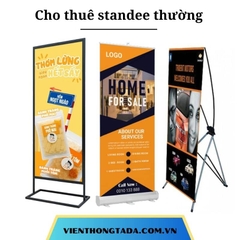 Cho thuê standee thường giá rẻ tại Hà Nội, Hải Phòng, Đà Nẵng, TP Hồ Chí Minh