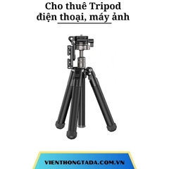 Cho thuê Tripod điện thoại, máy ảnh Ulanzi MT-63 tại Hà Nội, Hải Phòng, Đà Nẵng, TP Hồ Chí Minh