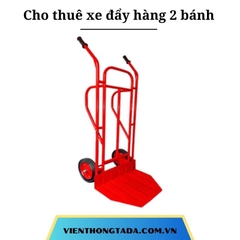 Cho thuê xe đẩy hàng 2 bánh tại Hà Nội, Hải Phòng, Đà Nẵng, TP Hồ Chí Minh