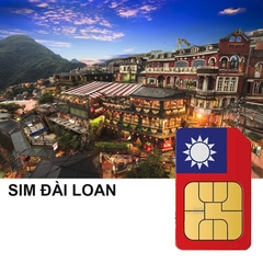 Sim du lịch Đài Loan 1GB 4G (10 ngày) - Nhận Tại Việt Nam