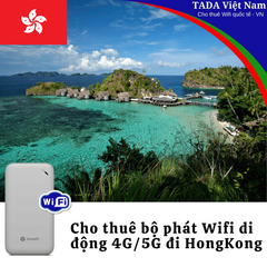 Cho Thuê Bộ Phát Wifi 5G Di Động  Du Lịch HongKong - Nhận Tại Việt Nam