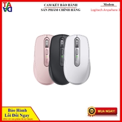 Chuột không dây Bluetooth Logitech MX Anywhere 3S - Hàng chính hãng - Bảo hành 12 tháng