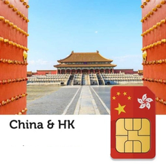 Sim và eSIM du lịch Trung Quốc & Hongkong 5GB/8 ngày - Nhận Tại Việt Nam