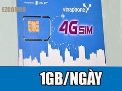 Sim 4G Vinaphone EZcom90 tặng 1GB/ngày tốc độ cao