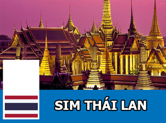 Sim và eSIM 3G/4G Du Lịch Thái Lan- Nhận Tại Việt Nam